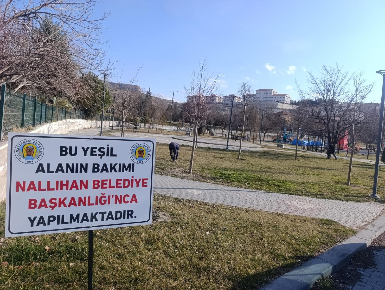 PARKLARIMIZDA TEMİZLİK ÇALIŞMALARIMIZ ARALIKSIZ SÜRÜYOR